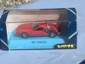 Verem 403 De Tomaso Mangusta made in France 1/43 scale MIB rare toy - Red WOW! - Picture 1 of 9