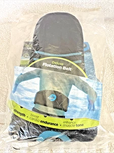 Cinturón de flotación Aqua Water Fitness piscina ejercicio/equipo de entrenamiento 14 años+ negro  - Imagen 1 de 9