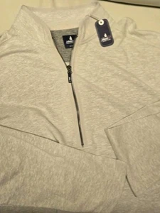NEW Johnnie-O Gately 1/4 Zip Pullover Sand JMK04240 Soft Cotton Blend 2XL $138 - Picture 1 of 6