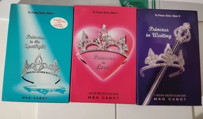 Lot of (3) Meg Cabot Books from the Princess Diaries Series II-IV HB W/ Dj 5 Ed - Image 1 of 4