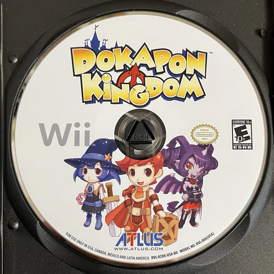 Dokapon Kingdom (Nintendo Wii, 2008) Disc Only  - Image 1 of 1