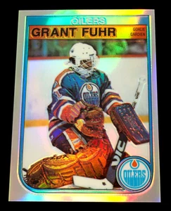 1998 O-Pee-Chee OPC Chrome Grant Fuhr Blast from the Past RC Reprint Refractor - Picture 1 of 3