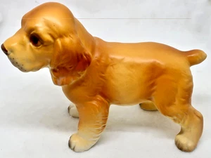 So Cute Vintage Napcoware Japan Bouncy Cocker Spaniel Ceramic Puppy Dog Figurine - Imagen 1 de 9