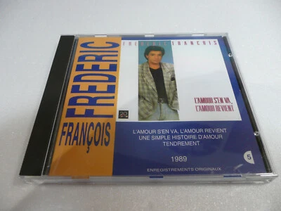 CD FREDERIC FRANCOIS  L'AMOUR S'EN VAS, L'AMOUR REVIEN 1989 / CD 10 TITRES Etgjo - Photo 1/2