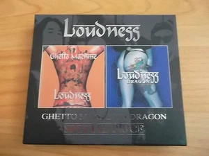 LOUDNESS - Ghetto Machine + Dragon KOREA ONLY 2 CD BOX SET W/2 POSTER - Picture 1 of 12
