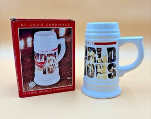 St. Louis Cardinals Budweiser 2011 World Series Champion Beer Stein MLB W/Box - Picture 1 of 11