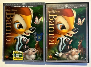 Bambi: Diamond Edition Disney (Blu-Ray/DVD Combo) (2011) - With Slipcover - Picture 1 of 8