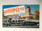 Carte postale de train vintage Winnipeg Manitoba comtesse de Dufferin 1956
