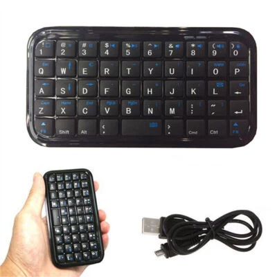 Mini Clavier sans Fil Bluetooth Pour PC Mac IOS IPhone Tablette Universel - Photo 1/4