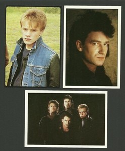 U2 Bono Adam Clayton Paul Hewson Dave Evans Larry Mullen Fab Card Collection
