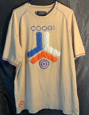 Coogi Australia Men’s Short Sleeve Shirt Tan 2XL - Image 1 of 4