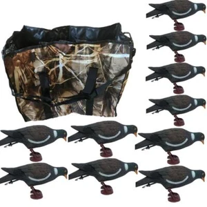 DECOY CARRY BAG WITH FULL BODIED PLASTIC PIGEONS EASY TO TRANSPORT EASY TO CLEAN - Picture 1 of 1