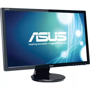 ASUS VE248H 24" Full HD 1080p LED Backlit Widescreen LCD Monitor DVI VGA HDMI - Picture 1 of 13