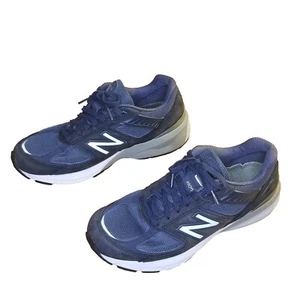 New balance 990v5 Women's size 10 Blue Suede Shoes Sneakers Made in USA W99NV5 - Picture 1 of 6