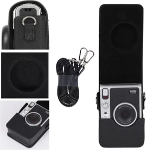 FUJIFILM Instant Camera Case Black instax mini Evo Camera Case - Picture 1 of 5