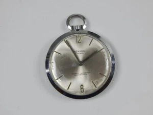 VINTAGE POCKET WATCH HERMIN 17 RUBIS RESSORT INCASSABLE ANTIMAGNETIC D=42m - Picture 1 of 5