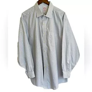 Brooks brothers dress shirt long sleeve men 18/34 –35 - Picture 1 of 11