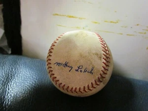 Mickey Lolich signed Game Used Baseball Beckett Certified 19 - Picture 1 of 10