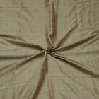 Vintage Braun 100% Rein Seide Handgewebte Sari Remnant 3,7m Basteln Stoff Seide
