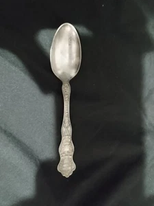 VTG Pennsylvania State Series Silverplate 6" Spoon Wallace A1+ Travel Souvenir - Picture 1 of 5