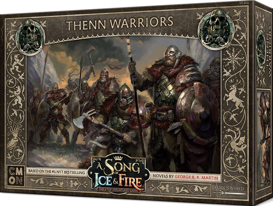 A Song of Fire & Ice Miniatures Game: Free Folk Thenn Warriors Expansion SIF404 - Image 1 of 1