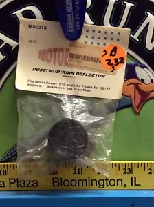 MOTOR SAVER MS0210: FILTER CAP 1/10 SCALE AIR FILTER NewInPack 🇺🇸Shipped - Picture 1 of 2