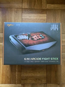 PXN X9 6 in1 Arcade Fight Stick Game Pad PS3 PS4 Switch Xbox One Android PC New - Picture 1 of 4