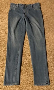 Girls Cat & Super Stretch Pull-on Jeggings Jeans - Medium Wash, Size XL (14-16) - Picture 1 of 3