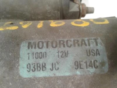 Motor de arranque usado se adapta a: Mercury Mystique Cpe ZX2 1999 grado B Foto 1 de 4