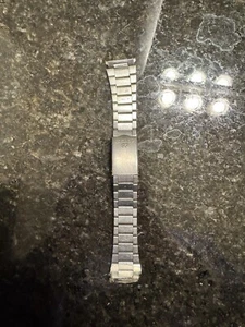 VTG 18mm SEIKO QUARTZ Stainless Steel Bracelet For H601-538A w/ Z1508-E endlinks - Picture 1 of 3