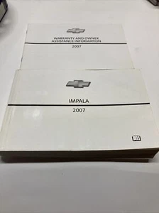 2007 Chevrolet Impala Owners Manual & Warranty Book - Picture 1 of 3