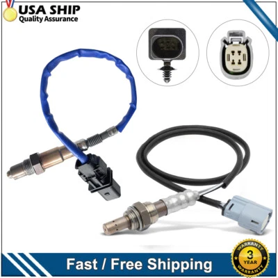 Set Of 2 Oxygen Sensor Upper+Lower For 2013-2020 Lincoln MKZ 2.0L & Ford Fusion  - Image 1 of 4