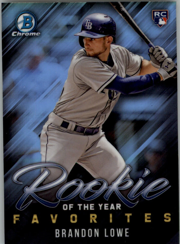 2019 Bowman Chrome Baseball "Rookie of the Year Favorites" Insert Cards - Image 1 of 1