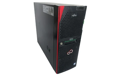 Fujitsu TX1330 M4 8 x SFF Tower, i3-8100 3,6GHz, 32GB, EP420i-2GB - Bild 1 von 2