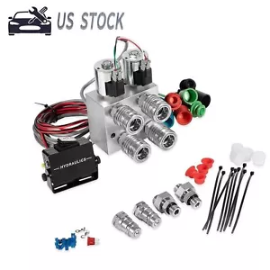 Hydraulikmultiplikator 2 Schaltkreis Kit für John Deere Ford Kubota Hydrauliksysteme - Bild 1 von 10