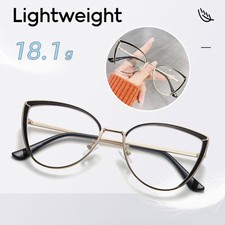 Oversized Eyeglasses Ultra Light Frame Anti-Blue Light Glasses Computer Goggles