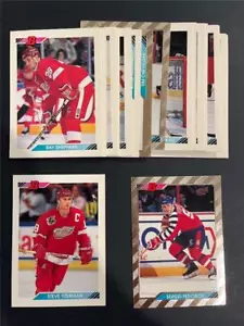 1992-93 Bowman Detroit Red Wings Team Set 20 Cards - Picture 1 of 1