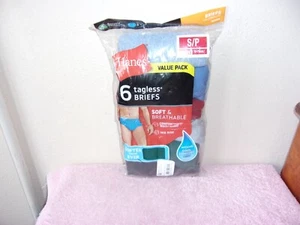 NUEVOS CALZONCILLOS DE ALGODÓN SIN ETIQUETAS PARA HOMBRE HANES 6 PAQUETES en COLORES SÓLIDOS SURTIDOS #2 - Imagen 1 de 3