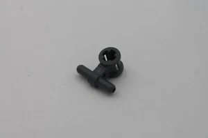Lego Technic 15x Pneumatic Schlauch Verbinder hose connector 99021 dunkelgrau - Picture 1 of 1