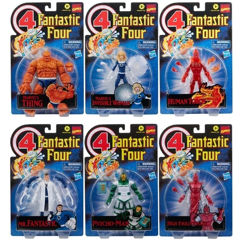 Marvel Legends Classic FANTASTIC FOUR Case of 6 Cover