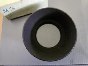 Vintage Pentacon M58 58mm lens hood for Biometar Sonnar Vega Ect Excellent cond - Foto 1 di 2