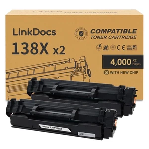 138X Toner Cartridge Replacement for HP 138X W1380X 138A W1380A Toner Cartrid... - Bild 1 von 6