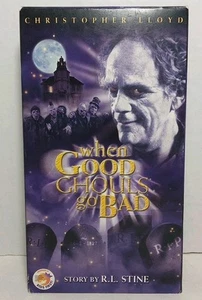 When Good Ghouls Go Bad (VHS, 2002) RL Stine, Halloween, Christopher Lloyd, Rare - Picture 1 of 8