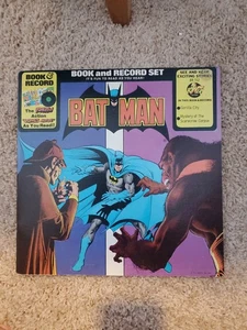 Batman 1976 Book and Album Set BR512, 33-1/3 RPM, Gorilla Scarecrow - Imagen 1 de 6