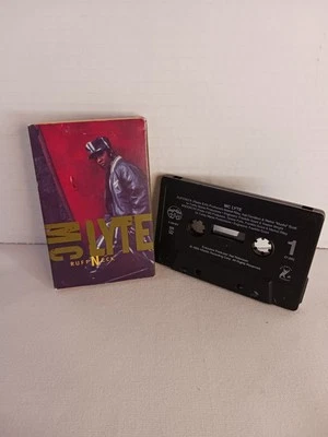 MC Lyte Ruffneck Brooklyn 1993 Cassette Tape Single Vintage 90s Rap Hip Hop  - Image 1 of 2