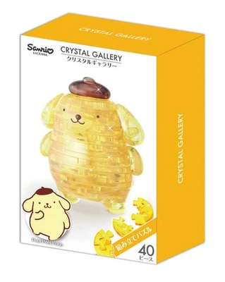 Pompompurin 3D Crystal Puzzle Hanayama 07630 40 pieces - Image 1 of 2