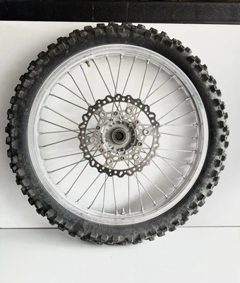 2009 Yamaha YZ250F YZ 250F 250 YZF EXCEL Takasago Front Wheel Rim Hub Tire 09-2 - Image 1 of 4