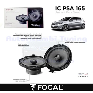Altavoces Coaxiales FOCAL Plug Y Play IC PSA 165 Para PEUGEOT 308 2 - Imagen 1 de 6