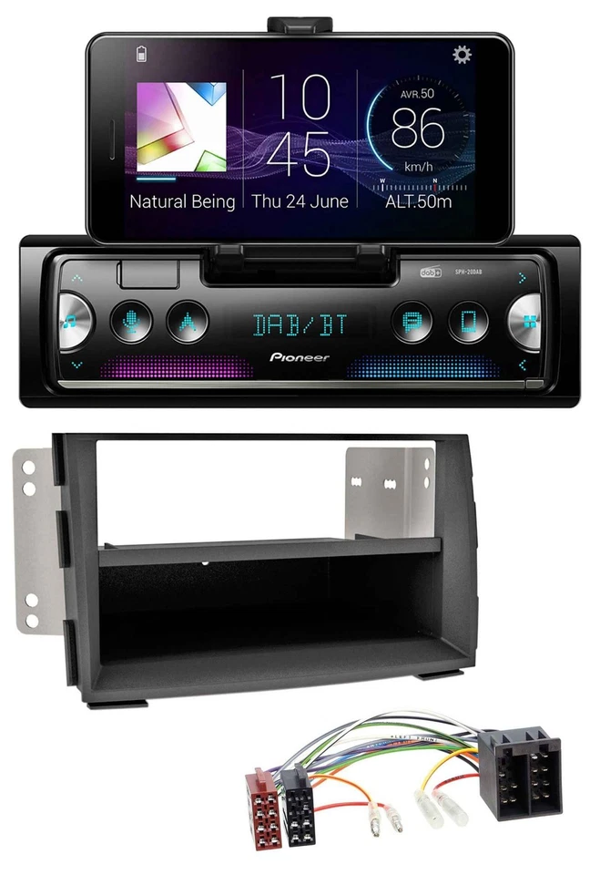 Pioneer USB MP3 Bluetooth DAB Autoradio für Kia Venga (YN, ab 2009) - Bild 1 von 4