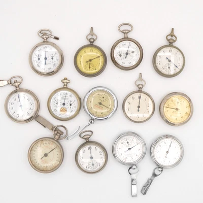 Lote de 13 podómetros antiguos y antiguos - New Haven, Selsi, Autócrat y más Foto 1 de 4